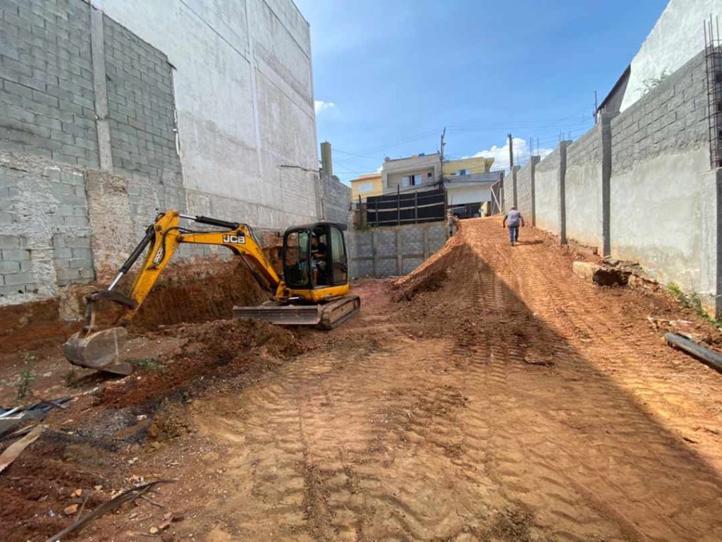 serviços de terraplanagem